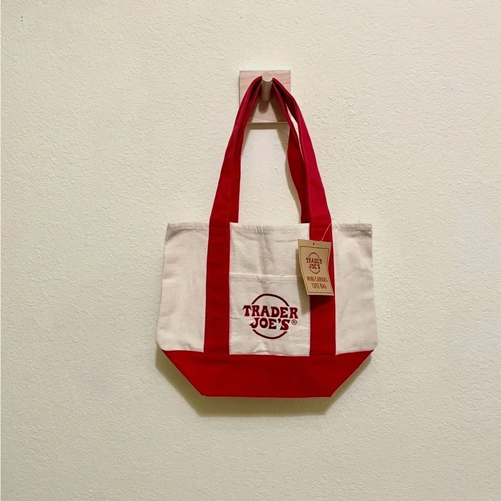 Trader Joe’s Mini tote Red